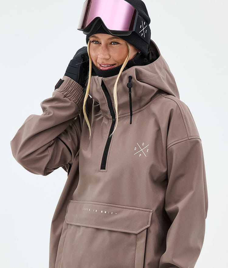 Dope Cyclone W Snowboardjakke Dame Walnut, Image 4 of 8