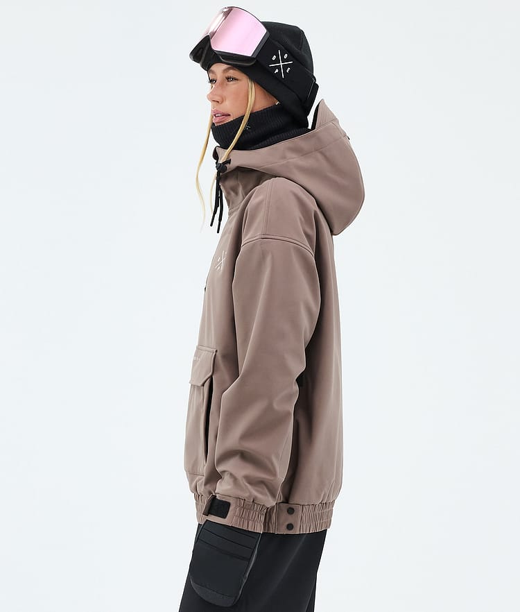 Dope Cyclone W Snowboardjakke Dame Walnut, Image 5 of 8