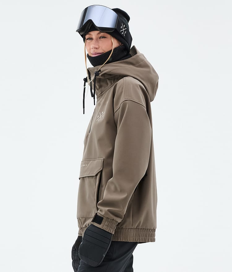 Dope Cyclone W Skijakke Dame Walnut, Bilde 5 av 8