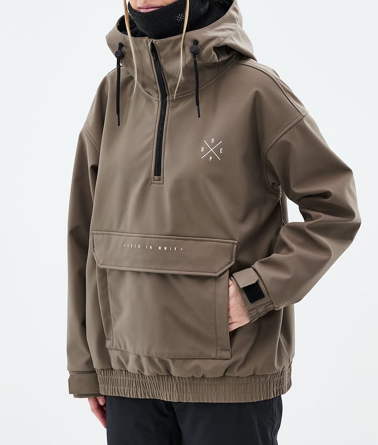 Dope Cyclone W Skijakke Dame Walnut, Bilde 7 av 8