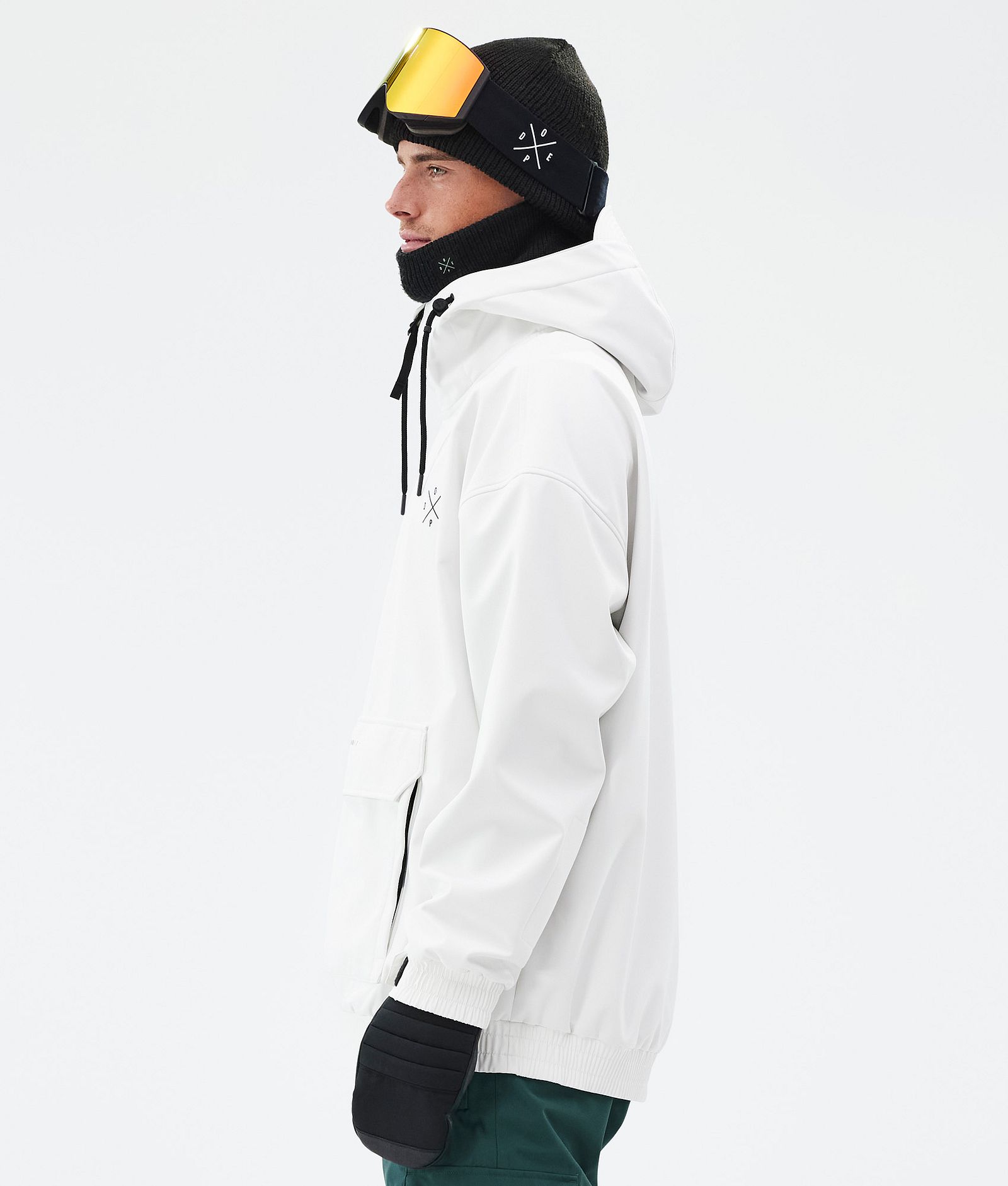 Dope Cyclone Snowboardjakke Herre Old White Renewed, Bilde 6 av 9