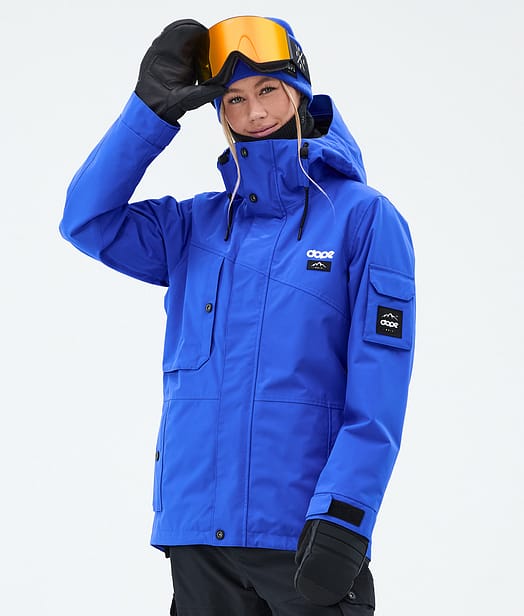Dope Adept W Snowboardjakke Dame Cobalt Blue