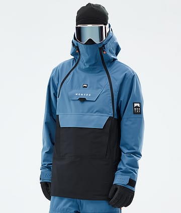 Montec Doom Snowboardjakke Blue Steel/Black