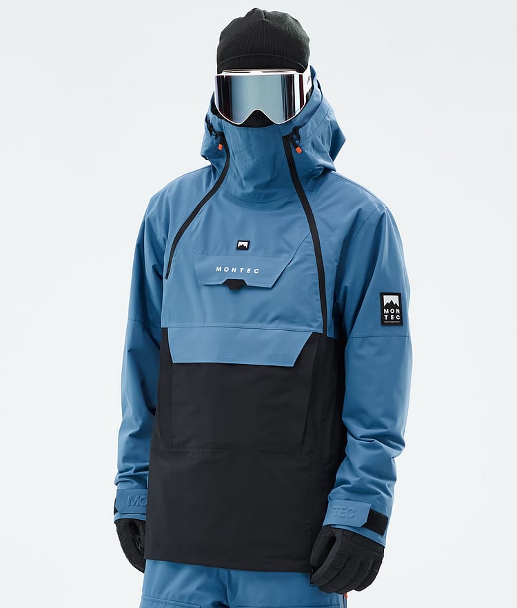Montec Doom Snowboardjakke Herre Blue Steel/Black Renewed, Bilde 1 av 11