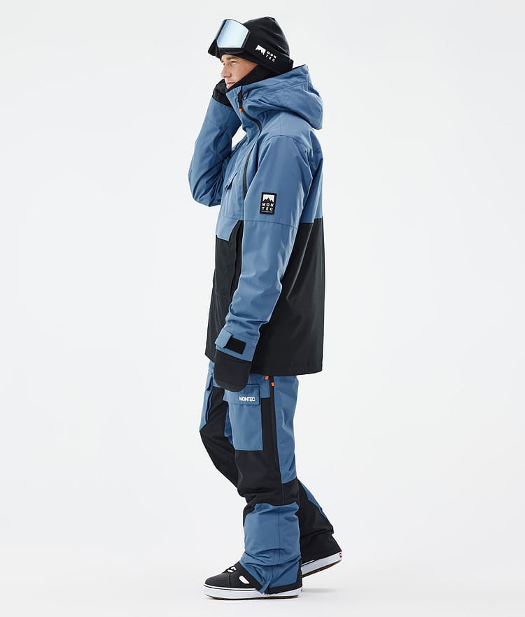 Montec Doom Snowboardjakke Herre Blue Steel/Black