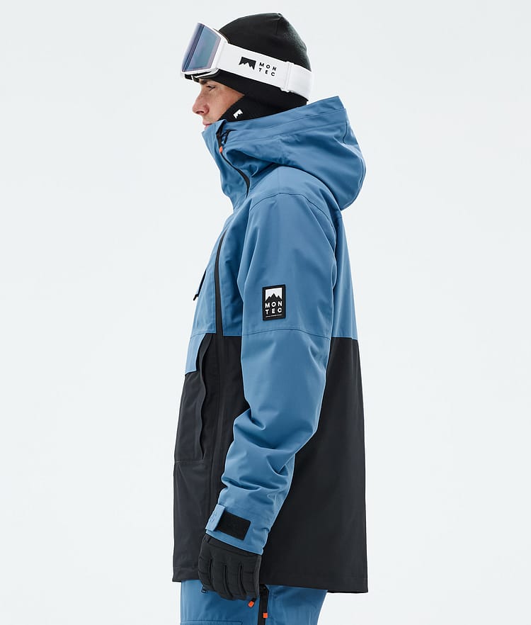 Montec Doom Snowboardjakke Herre Blue Steel/Black Renewed, Bilde 6 av 11