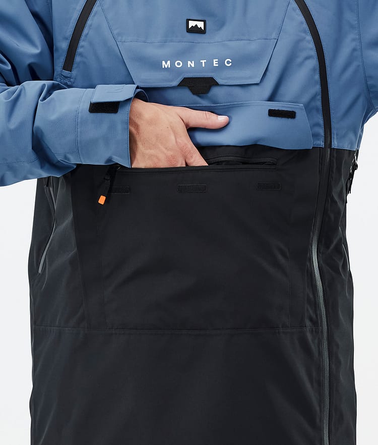 Montec Doom Snowboardjakke Herre Blue Steel/Black