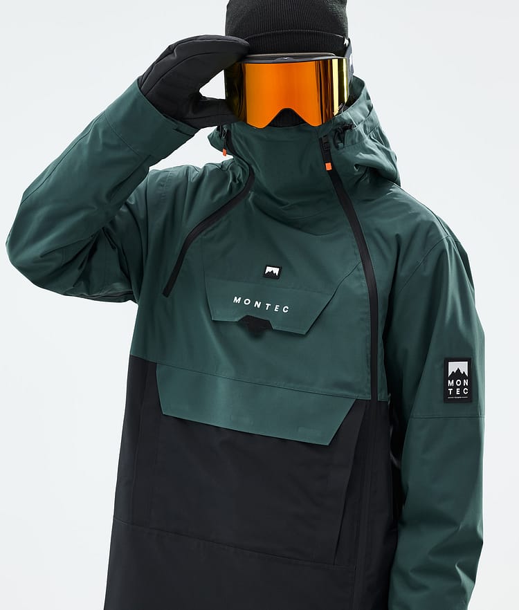 Montec Doom Snowboardjakke Herre Dark Atlantic/Black Renewed, Bilde 2 av 11