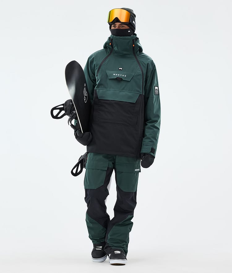 Montec Doom Snowboardjakke Herre Dark Atlantic/Black Renewed, Bilde 3 av 11