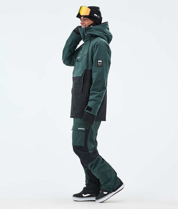 Montec Doom Snowboardjakke Herre Dark Atlantic/Black Renewed, Bilde 4 av 11