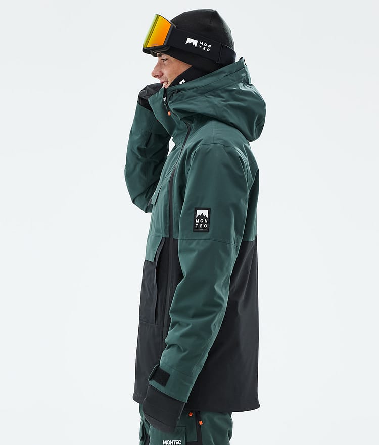 Montec Doom Snowboardjakke Herre Dark Atlantic/Black Renewed, Bilde 6 av 11