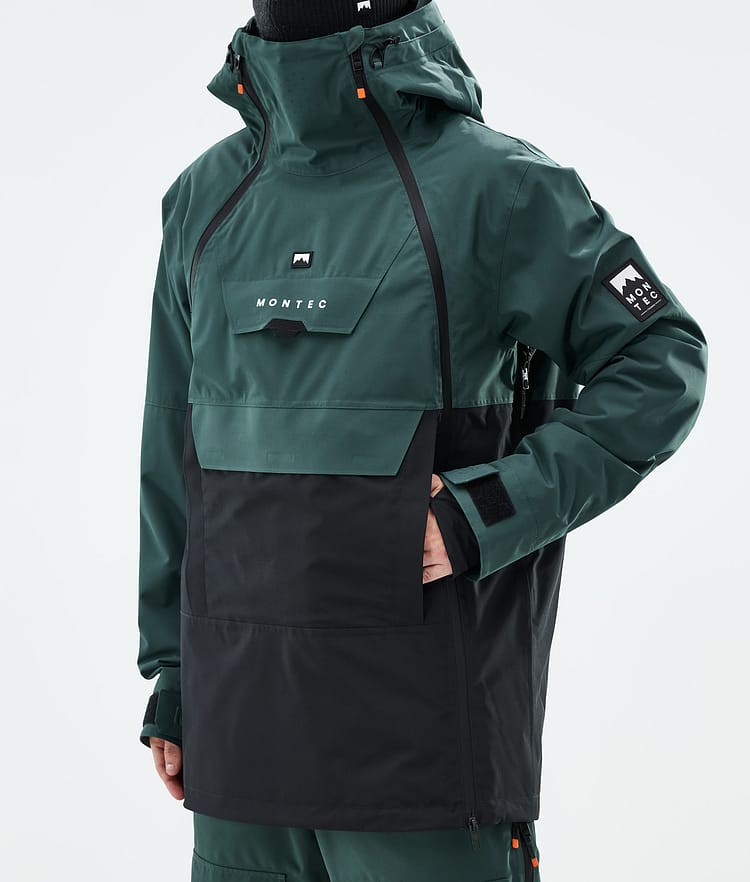 Montec Doom Snowboardjakke Herre Dark Atlantic/Black Renewed, Bilde 8 av 11