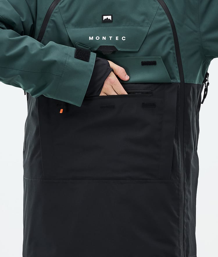 Montec Doom Snowboardjakke Herre Dark Atlantic/Black Renewed, Bilde 9 av 11