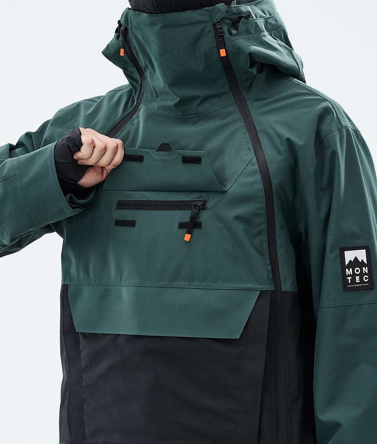 Montec Doom Snowboardjakke Herre Dark Atlantic/Black Renewed, Bilde 10 av 11