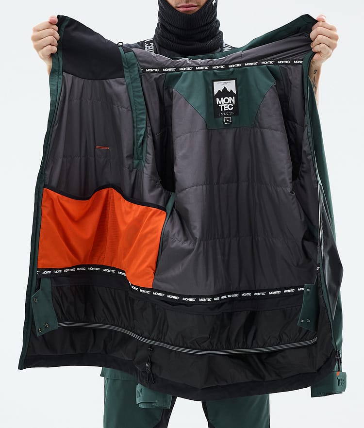 Montec Doom Snowboardjakke Herre Dark Atlantic/Black Renewed, Bilde 11 av 11