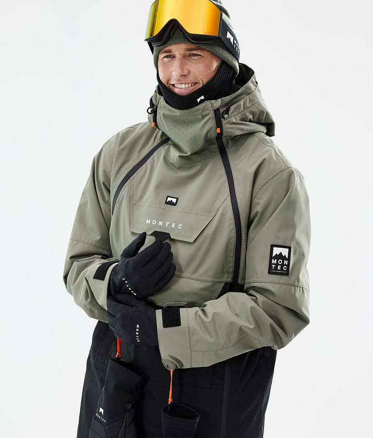 Montec Doom Snowboardjakke Herre Greenish/Black, Bilde 2 av 11