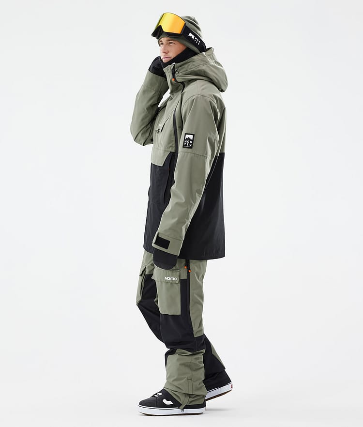 Montec Doom Snowboardjakke Herre Greenish/Black, Bilde 4 av 11