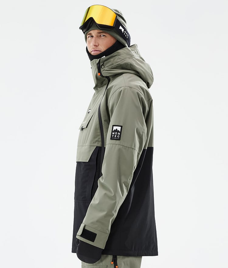 Montec Doom Snowboardjakke Herre Greenish/Black, Bilde 6 av 11