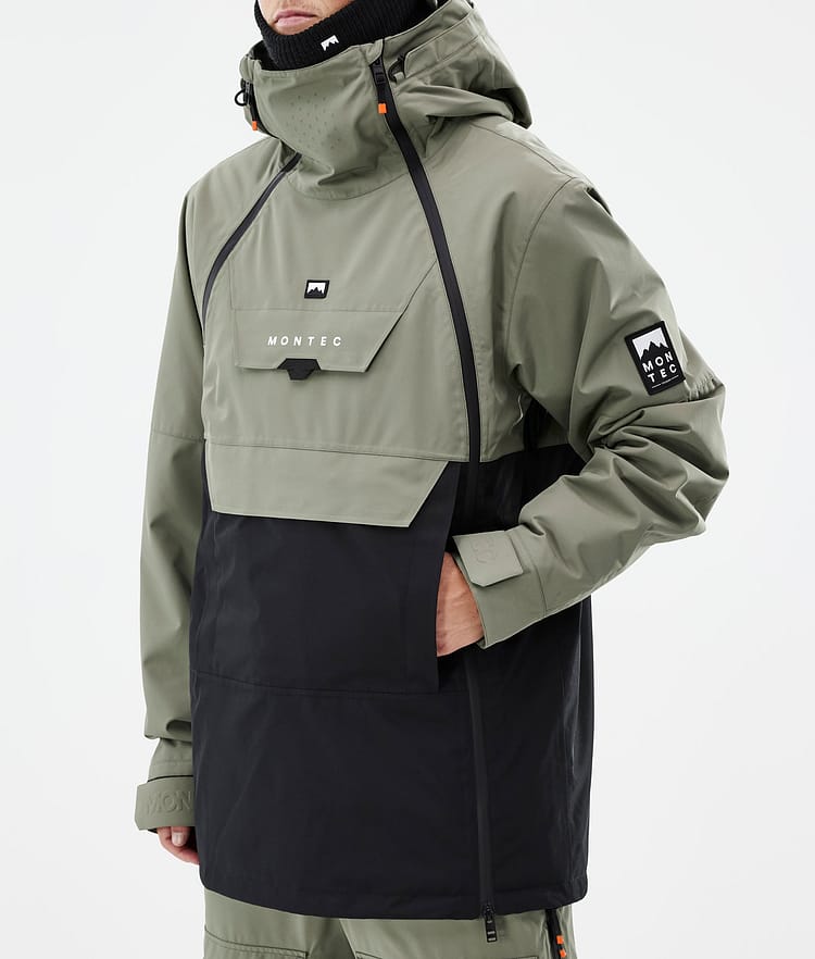 Montec Doom Snowboardjakke Herre Greenish/Black, Bilde 8 av 11