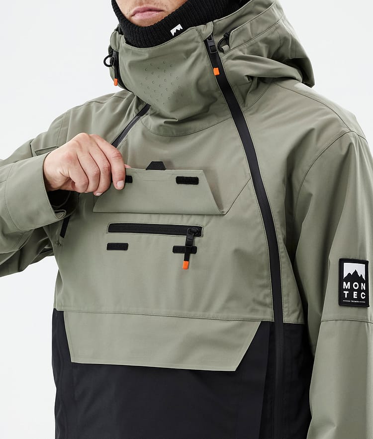 Montec Doom Snowboardjakke Herre Greenish/Black, Bilde 10 av 11