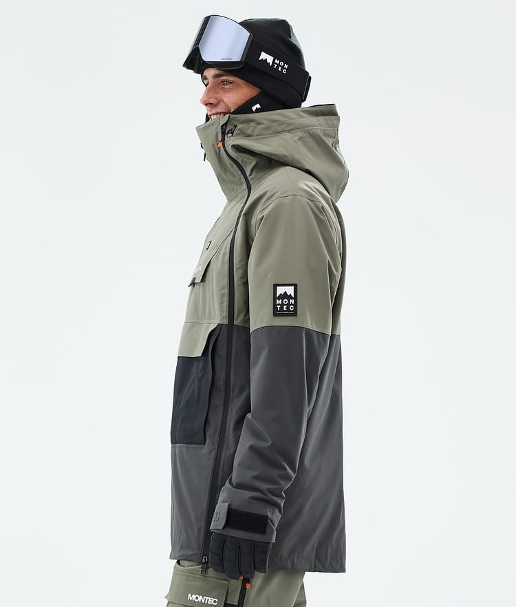 Montec Doom Snowboardjakke Herre Greenish/Black/Phantom, Bilde 6 av 11
