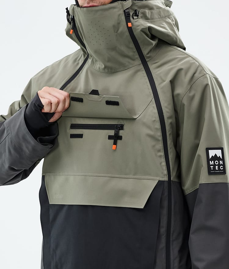 Montec Doom Snowboardjakke Herre Greenish/Black/Phantom, Bilde 10 av 11