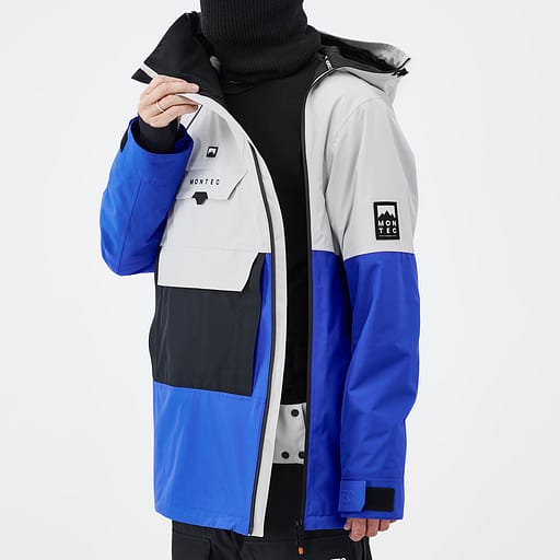 Glidelås foran med doble klaffer Hovedproduktdetaljbilde,