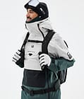 Montec Doom Snowboardjakke Herre Light Grey/Black/Dark Atlantic Renewed, Bilde 2 av 11