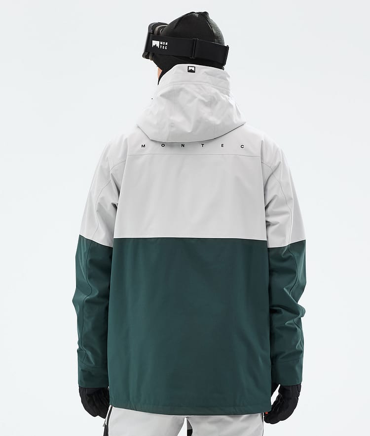 Montec Doom Skijakke Herre Light Grey/Black/Dark Atlantic, Bilde 7 av 11