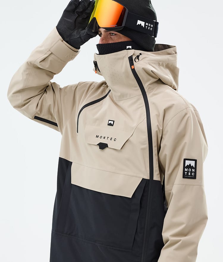 Montec Doom Snowboardjakke Herre Sand/Black Renewed, Bilde 2 av 11