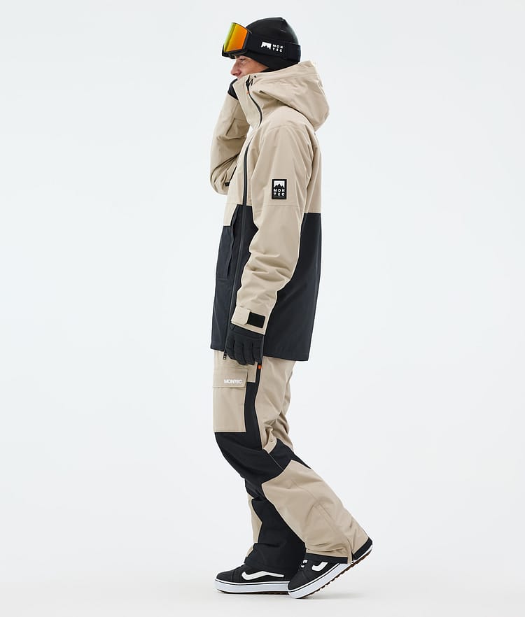 Montec Doom Snowboardjakke Herre Sand/Black Renewed, Bilde 4 av 11