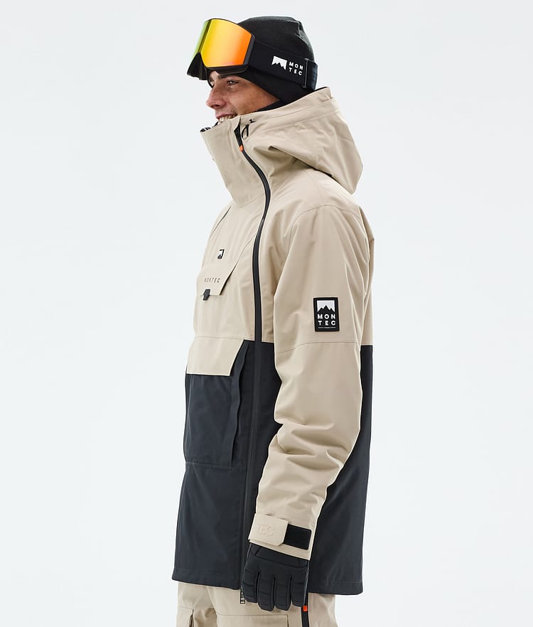Montec Doom Snowboardjakke Herre Sand/Black Renewed, Bilde 6 av 11