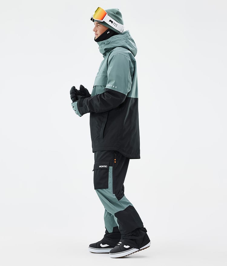 Montec Dune Snowboardjakke Herre Atlantic/Black, Bilde 4 av 9
