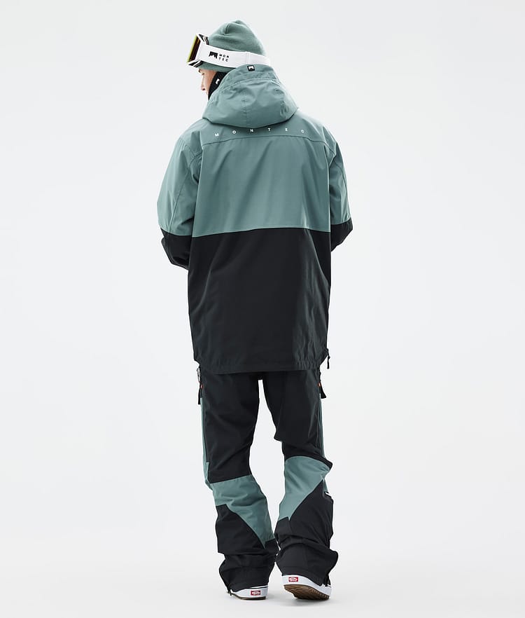 Montec Dune Snowboardjakke Herre Atlantic/Black, Bilde 5 av 9