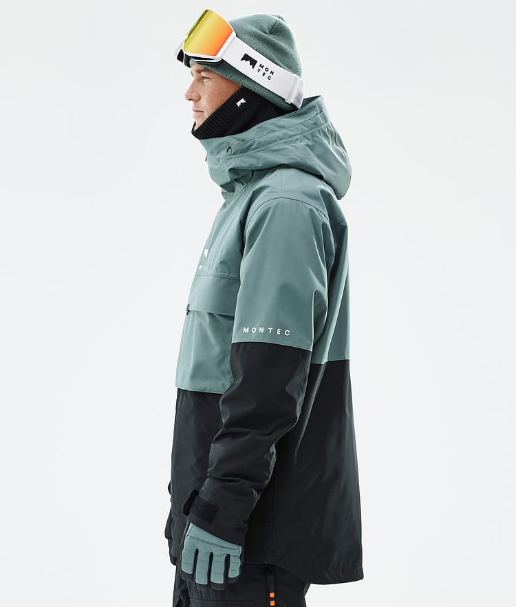 Montec Dune Snowboardjakke Herre Atlantic/Black, Bilde 6 av 9