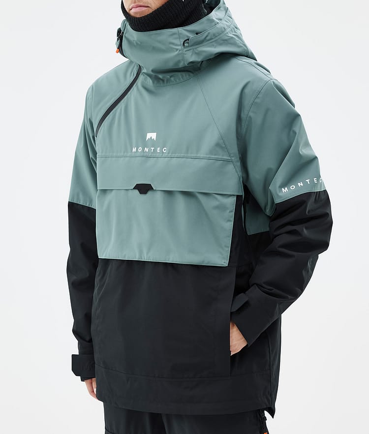 Montec Dune Snowboardjakke Herre Atlantic/Black, Bilde 8 av 9