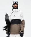 Montec Dune Snowboardjakke Herre Old White/Black/Walnut