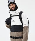 Montec Dune Snowboardjakke Herre Old White/Black/Walnut, Bilde 2 av 9