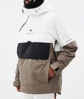 Montec Dune Snowboardjakke Herre Old White/Black/Walnut, Bilde 8 av 9