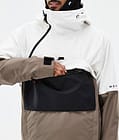 Montec Dune Snowboardjakke Herre Old White/Black/Walnut, Bilde 9 av 9