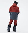 Montec Dune Snowboardjakke Herre Rust/Black/Metal Blue, Bilde 5 av 9