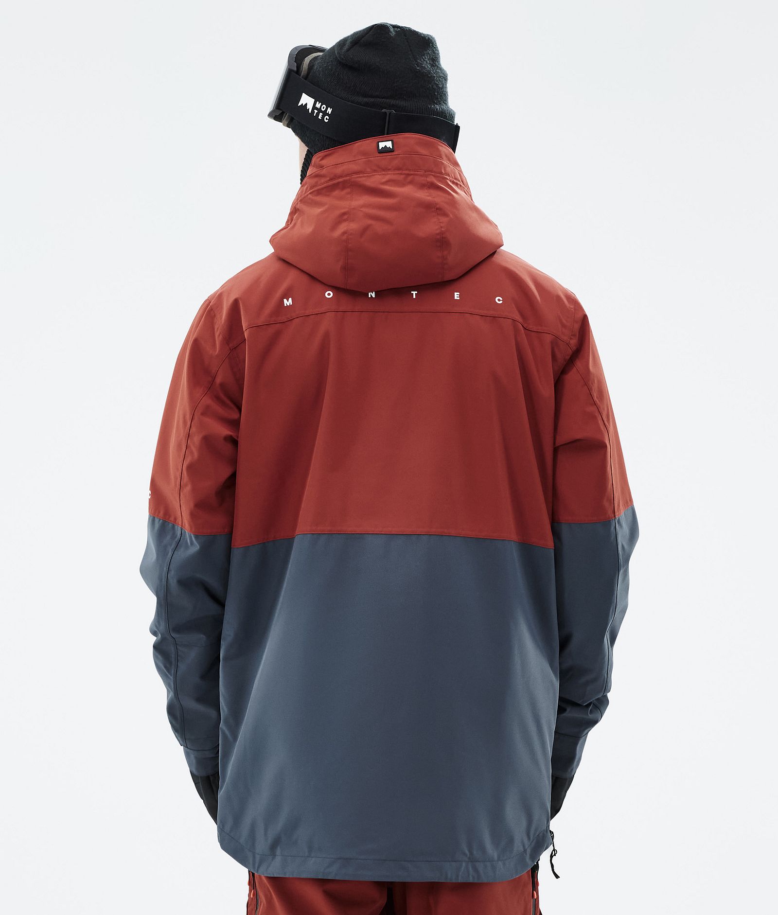 Montec Dune Snowboardjakke Herre Rust/Black/Metal Blue, Bilde 7 av 9