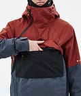 Montec Dune Snowboardjakke Herre Rust/Black/Metal Blue, Bilde 9 av 9