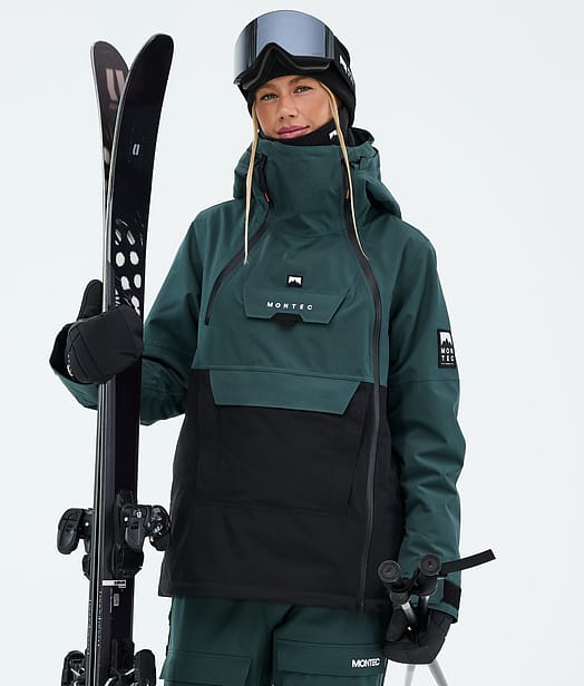 Montec Doom W Skijakke Dame Dark Atlantic/Black