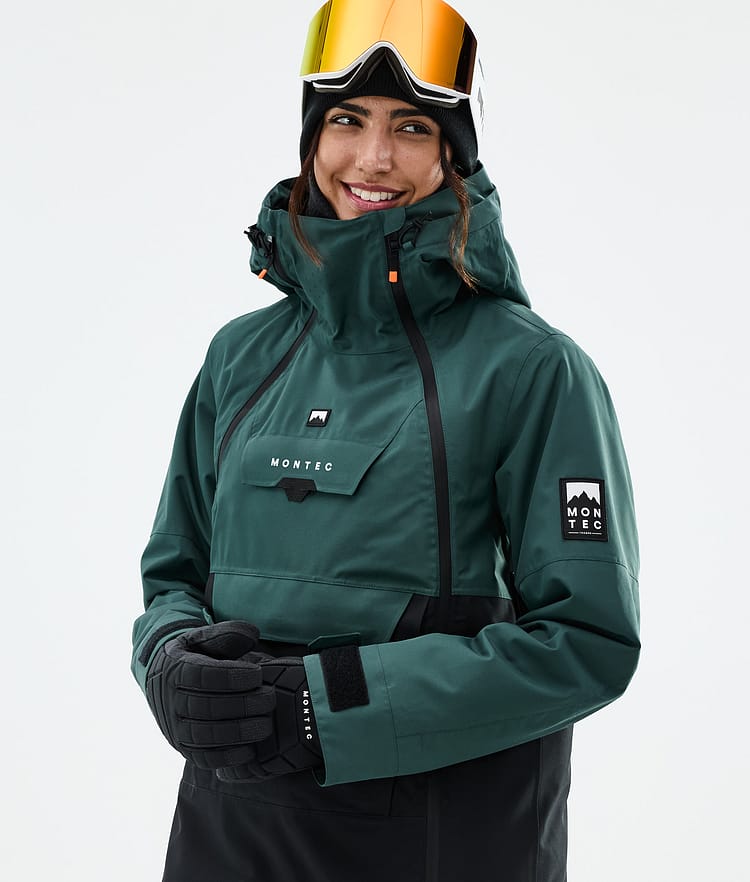 Montec Doom W Snowboardjakke Dame Dark Atlantic/Black, Bilde 2 av 11