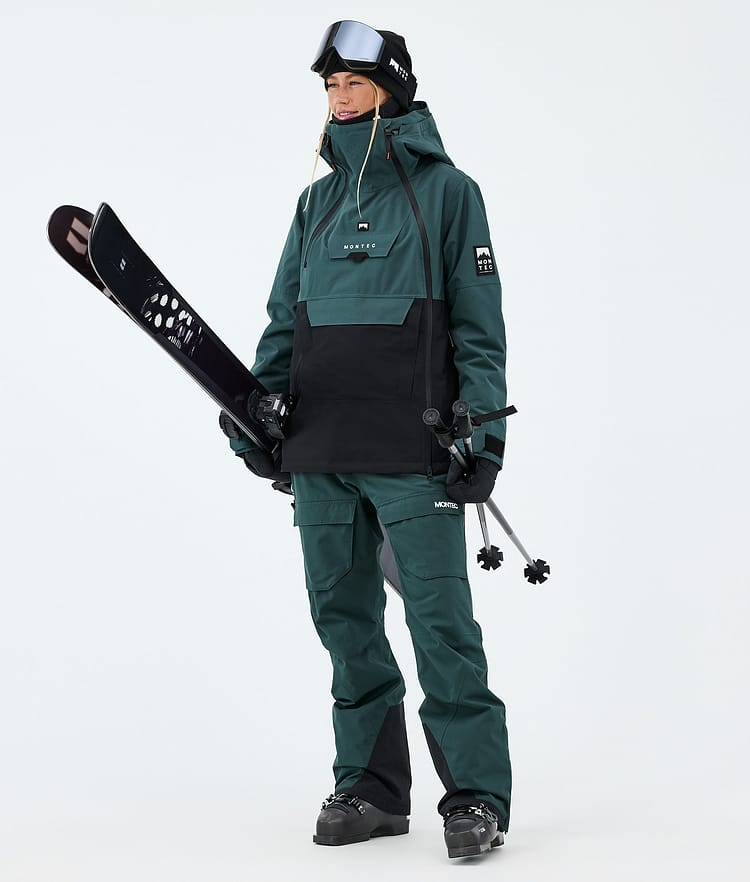Montec Doom W Skijakke Dame Dark Atlantic/Black, Bilde 2 av 10