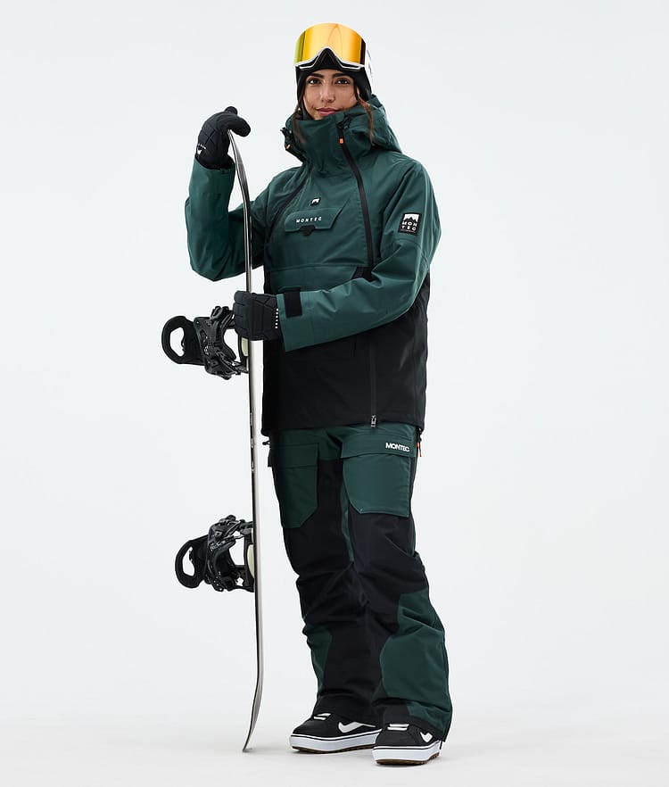 Montec Doom W Snowboardjakke Dame Dark Atlantic/Black, Bilde 3 av 11