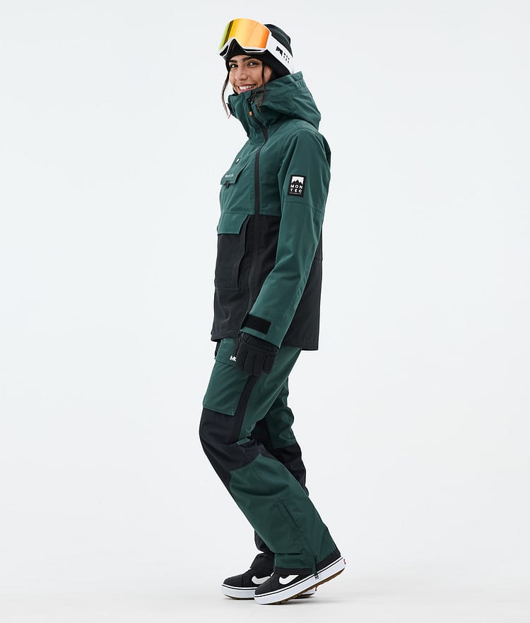 Montec Doom W Snowboardjakke Dame Dark Atlantic/Black, Bilde 4 av 11