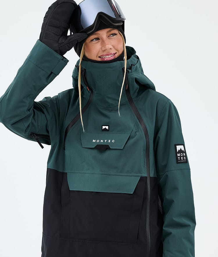 Montec Doom W Snowboardjakke Dame Dark Atlantic/Black, Bilde 4 av 10