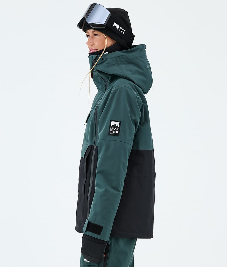 Montec Doom W Skijakke Dame Dark Atlantic/Black, Bilde 5 av 10